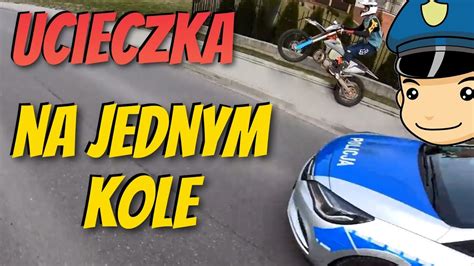 Po chodniku na jednym kole UCIECZKA PRZED POLICJĄ Najlepsza Polska