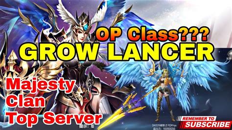 Mu Origin Grow Lancer Op Class Top Player Majesty Top Server Top