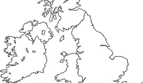 British-isles-outline (1) | World Map With Countries