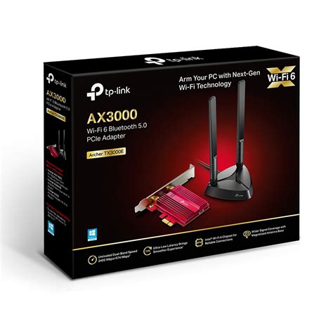 Archer TX3000E AX3000 Wi Fi 6 Bluetooth 5 0 PCIe Adapter TP Link