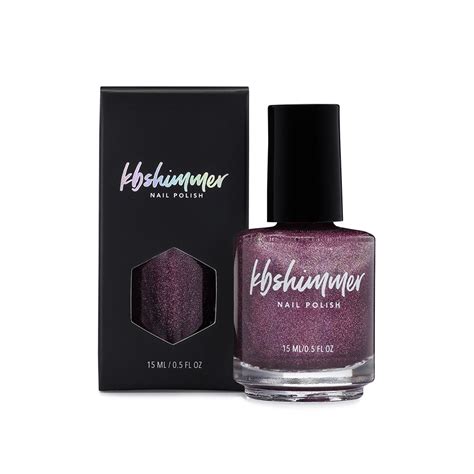 Kbshimmer Fig Get About It Holographic Nail Polish