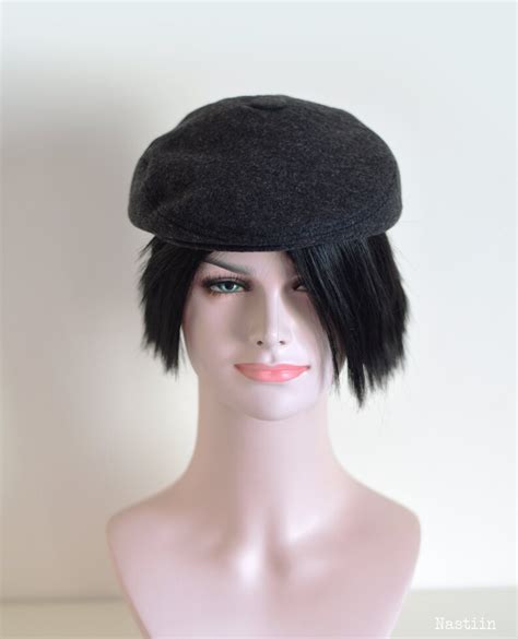 Black Wool Newsboy Hat Women Newsboy Cap Paperboy Cap Womens - Etsy