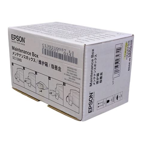 Caja De Mantenimiento Epson SC13MB C13S210057 SC T3100X T3170X F570