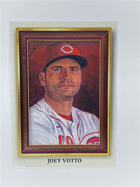 Topps Gallery Portrait Gallery Red Pg Joey Votto For Sale