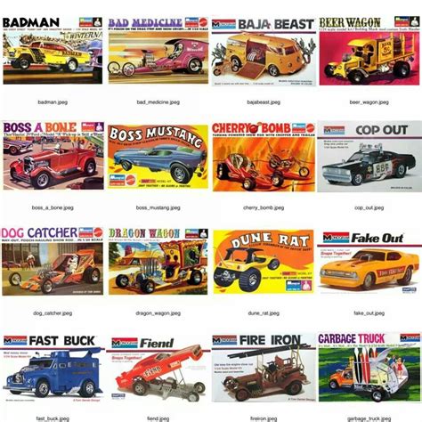 Model Cars Kits, Kit Cars, Car Model, Car Kits, Dragon Wagon, Revell ...