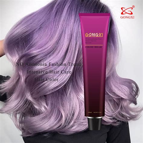 Diy Popular No Ammonia Hair Color Cream Hair Dye In 2022 No Ammonia Hair Color Dyed Hair