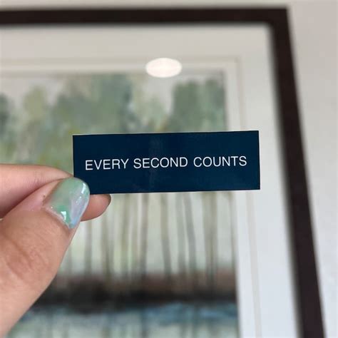 The Bear Every Second Counts Sign Etsy