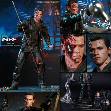 Hot Toys Dx13 Terminator 2 Judgement Day T 800 Battle Damaged Version Hobbies And Toys Toys