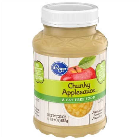 Kroger® Chunky Applesauce 23 Oz King Soopers