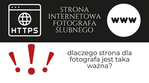 Strona fotografa ślubnego Dlaczego szybka i skuteczna strona jest