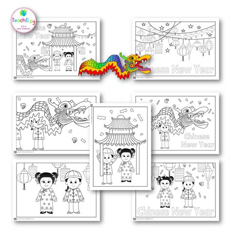 Chinese New Year Colouring And Art Activity Teachezy