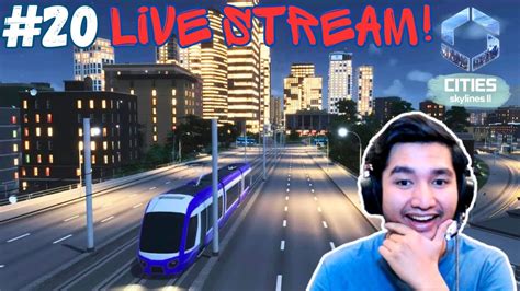 Live Membangun Transportasi Tram Di Kota Kita Cities Skylines