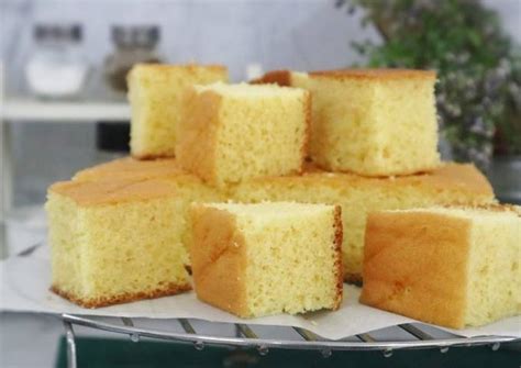 Resep Vanilla Sponge Cake Oleh Phie Kitchen Cookpad