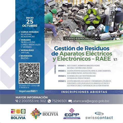 Inicio De Curso Especializado En “gestiÓn De Residuos De Aparatos ElÉctricos Y ElectrÓnicos