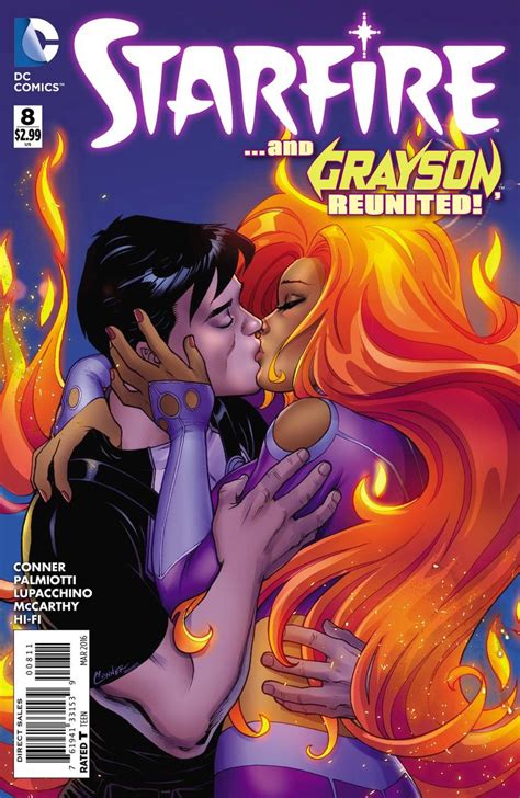 Starfire 2015 Issue 8 With Images Nightwing And Starfire