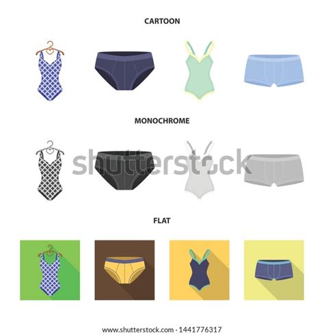 Isolated Object Bikini Fashion Logo Set Stock Vector Royalty Free 1441776317 Shutterstock