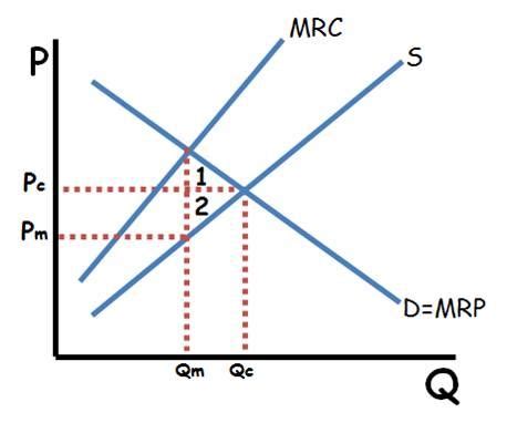 Monopsony Graph Teaching Economics, Economics Lessons, Test Day, Essay ...