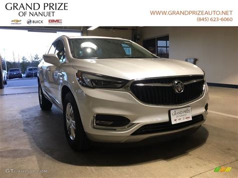 White Frost Tricoat Buick Enclave Essence Awd Photo