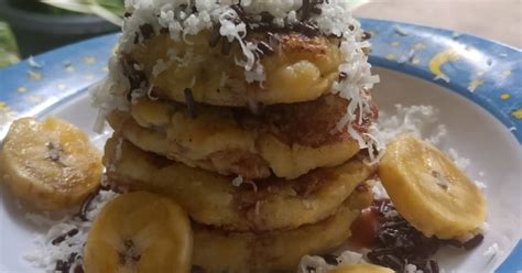 Resep Pancake Pisang Bahan Oleh Rere Reza Adesya Cookpad