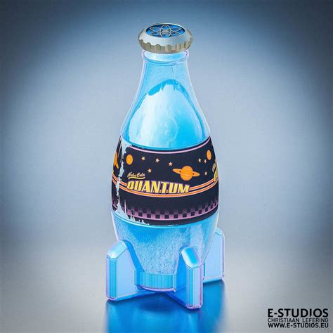 Artstation Nuka Cola Quantum Scale Replica Christiaan Lefering