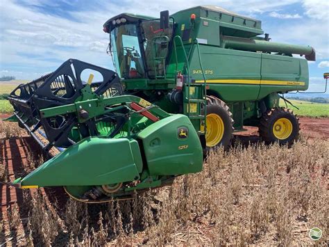 Colheitadeira John Deere Sts Usada Venda No Paran Pr