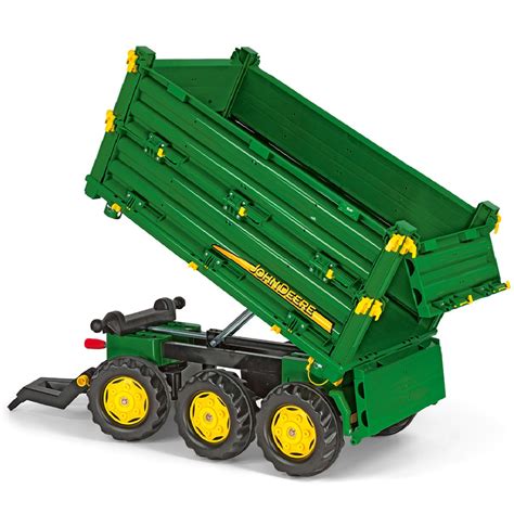 Rimorchio Rolly Multitrailer Assi John Deere Accessori Per Trattore