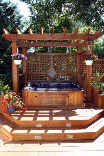 Top 80 Best Hot Tub Deck Ideas Relaxing Backyard Designs