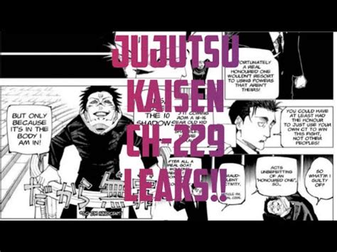 Higuruma Traps Sukuna In His Domain Jujutsu Kaisen Ch 231 4 Pages Leak