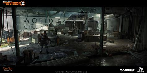 The Division 2 Concept Art By Tony Tran