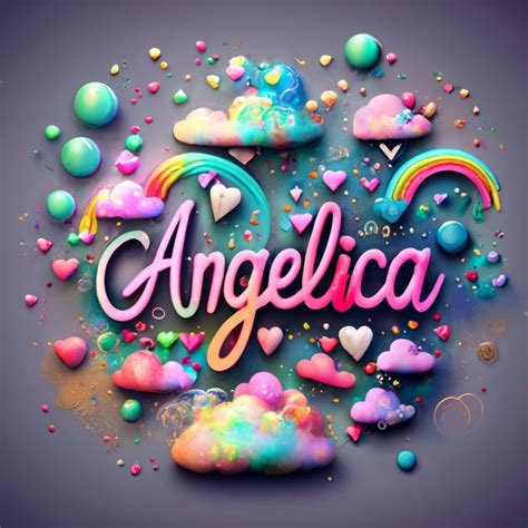 Imagenes Nombres D Angelica Im Genes Para Peques