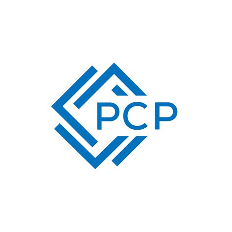 pcp letter logo design  white background pcp creative circle letter