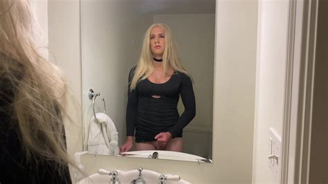 Blonde Crossdresser Jerking Off Shemale Porn A Xhamster Xhamster