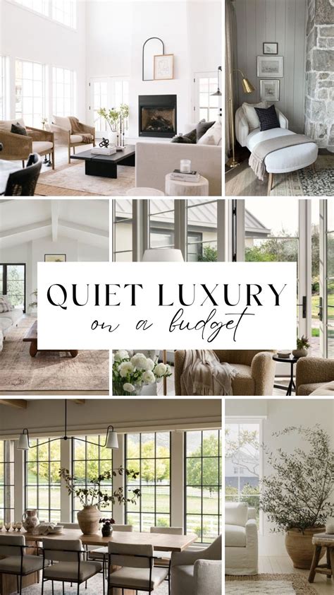 Quiet Luxury Home Decor On A Budget Transitional Interior Design