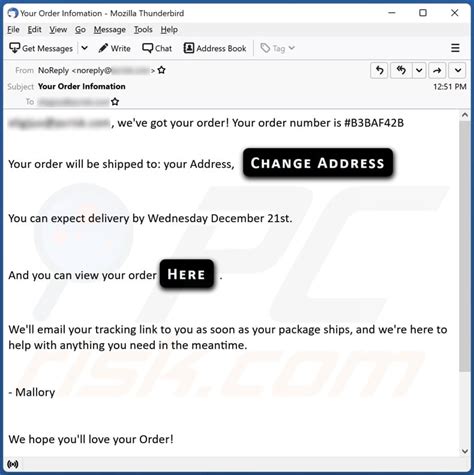 Order Information Email Scam Removal And Recovery Steps Updated