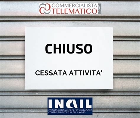 Autoliquidazione Inail Per Cessazione Attivit Nuova Procedura Telematica