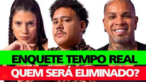 🚨bbb24 Ao Vivo Enquete Atualizada Tempo Real Lucas Rodriguinho Ou