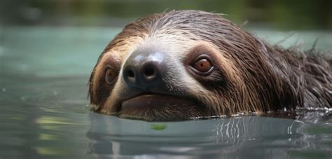 Sloths Swimming