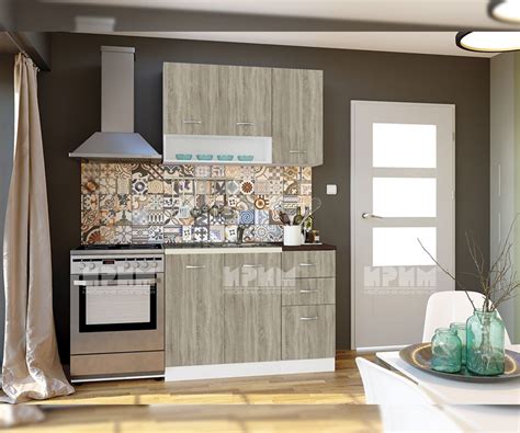 Комплект модулни мебели за кухня Сити