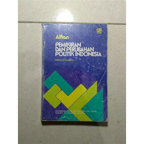 Jual Buku Pemikiran Dan Perubahan Politik Indonesia Shopee Indonesia