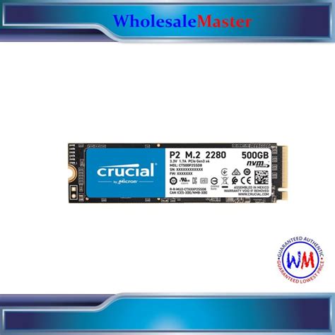 Crucial P Gb Pcie Nvme M Solid State Drive Ct P Ssd Lazada Ph