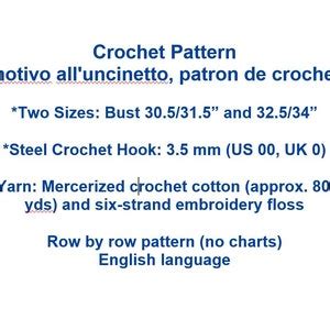 Bikini Pattern Vintage Crochet Pattern PDF Swimsuit With Floral Embroidery Bathing Suit Pattern