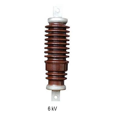 Porcelain High Voltage Copper Lightning Arrester At 24000 Lighting