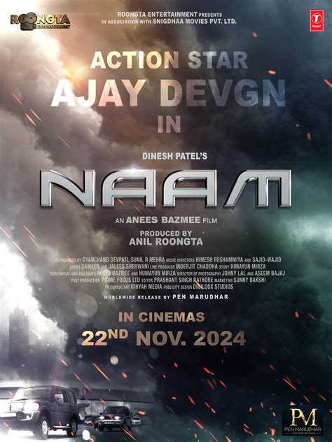 Ajay Devgan S Upcoming Movie Naam Movie Poster Cast Crew Release