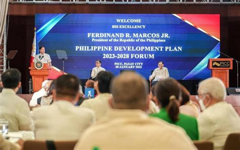 Philippine Development Plan PDP 2023 2028 Forum Presidential