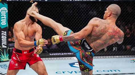 Alex Pereira Retains Belt With TKO Of Jiri Prochazka At UFC 303