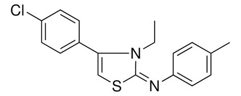 4 4 CHLORO PHENYL 3 ETHYL 3H THIAZOL 2 YLIDENE P TOLYL AMINE