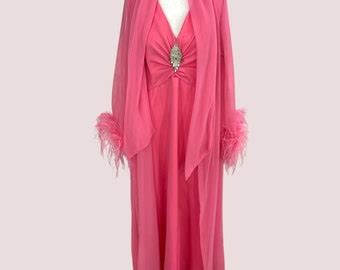 Hot Pink Rhinestone Dress Etsy