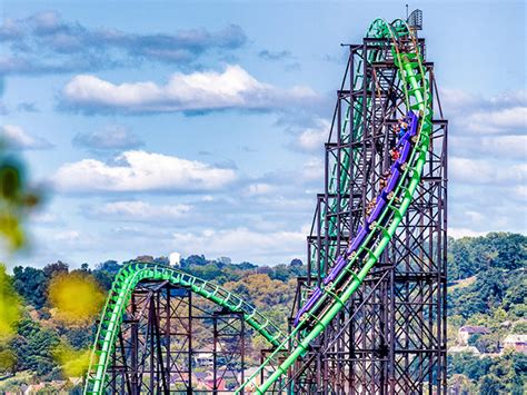 Phantoms Revenge 232 Foot Drop Roller Coaster Kennywood