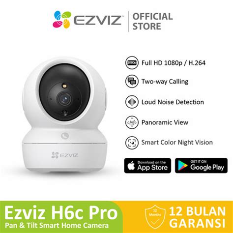 Jual Ezviz H C Pro Mp Smart Wifi Pan Tilt Ip Camera Cctv Indoor P