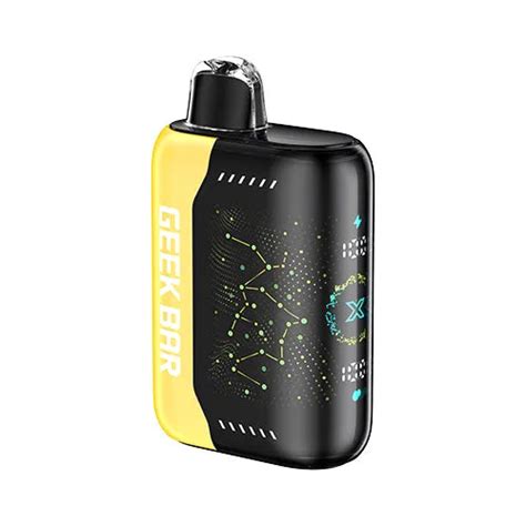 Geek Bar Pulse X 25k Banana Taffy Freeze 3d Curved Screen Vape City Usa